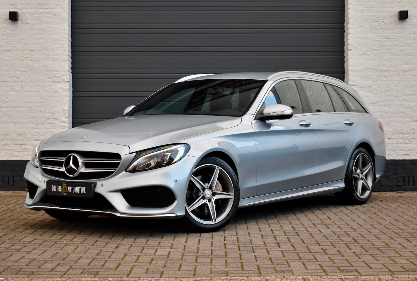 Mercedes-Benz C-klasse Estate - 180 AMG-Line | LED | Leder | Cruise | - AutoWereld.nl
