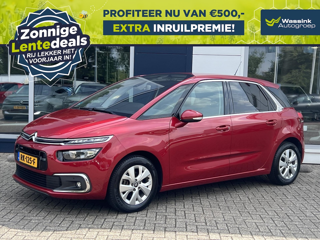 Citroën C4 Picasso - | LENTEDEALS | 130pk Intensive | Navi | Cruise Control | Camera | Apple Carplay&Android Au - AutoWereld.nl