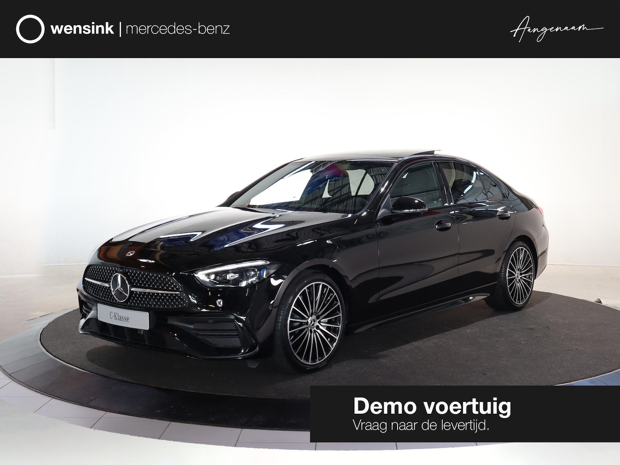 Mercedes-Benz C-klasse - 180 Business Solution AMG | Panoramaschuifdak | Night | 19 inch LM Velgen | Trekhaak | 360 - AutoWereld.nl