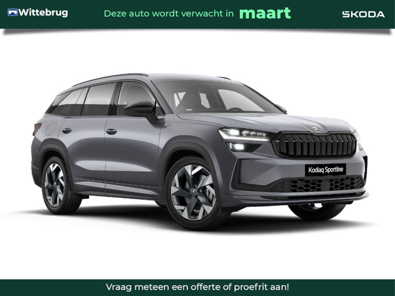 Skoda Kodiaq - 1.5 TSI PHEV Sportline Business / Comfortpakket / Trekhaak / Schuif kantel dak / - AutoWereld.nl