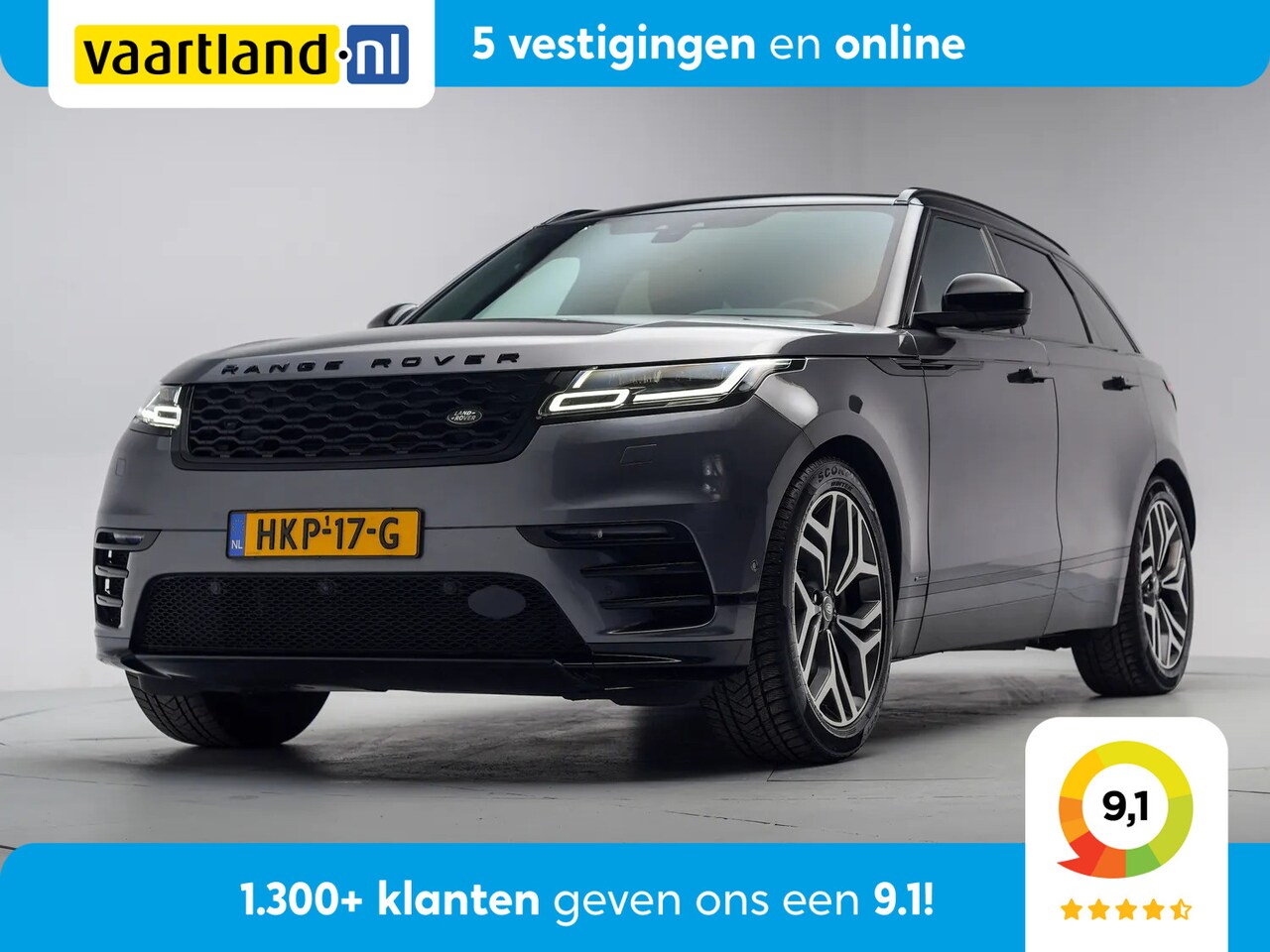 Land Rover Range Rover Velar - 2.0 P300 Turbo AWD R-Dynamic HSE [ Matrix LED Panorama Memory seats ] - AutoWereld.nl