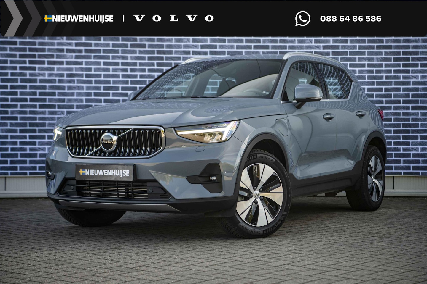 Volvo XC40 - Plug-in Hybrid T4 Plus Bright | Facelift | Adaptive cruise control | Stoel- en stuurverwar - AutoWereld.nl