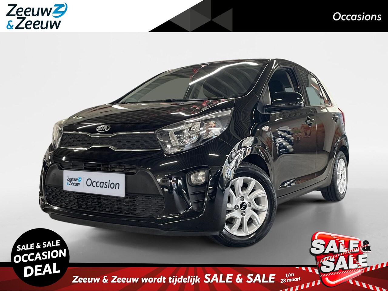 Kia Picanto - 1.0 CVVT ComfortPlusLine Navigator | Navi | Camera | Airco - AutoWereld.nl