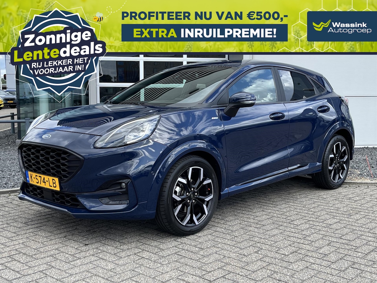 Ford Puma - 1.0i Ecoboost Hybrid 125pk ST-Line X I LENTEDEALS | Adaptive Cruise I Carplay I Navigatie - AutoWereld.nl