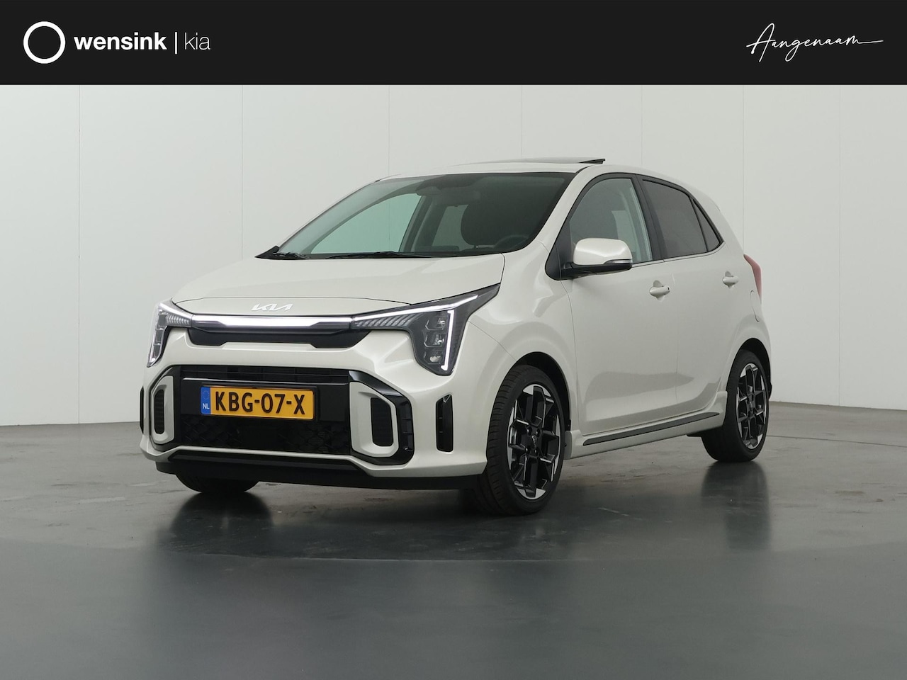 Kia Picanto - 1.0 DPI GT-Line AMT | Panoramaschuifdak | Stoelverwarming | Achteruitrijcamera | Dodehoek - AutoWereld.nl