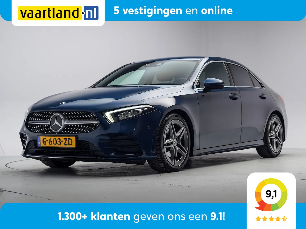 Mercedes-Benz A-klasse - 180 Business Solution AMG [ Camera Stoelverwarming Half Leder ] - AutoWereld.nl