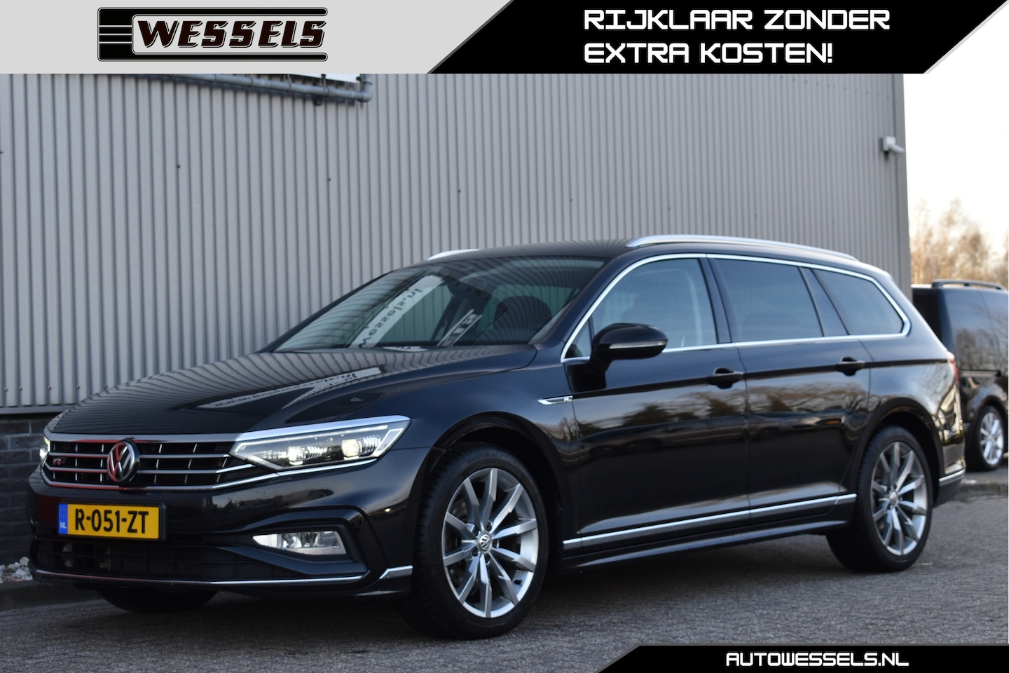 Volkswagen Passat Variant - 1.5 TSI R-line Business Matrix LED, Elek. trekhaak, Adaptive cruise, Camera, Massage - AutoWereld.nl