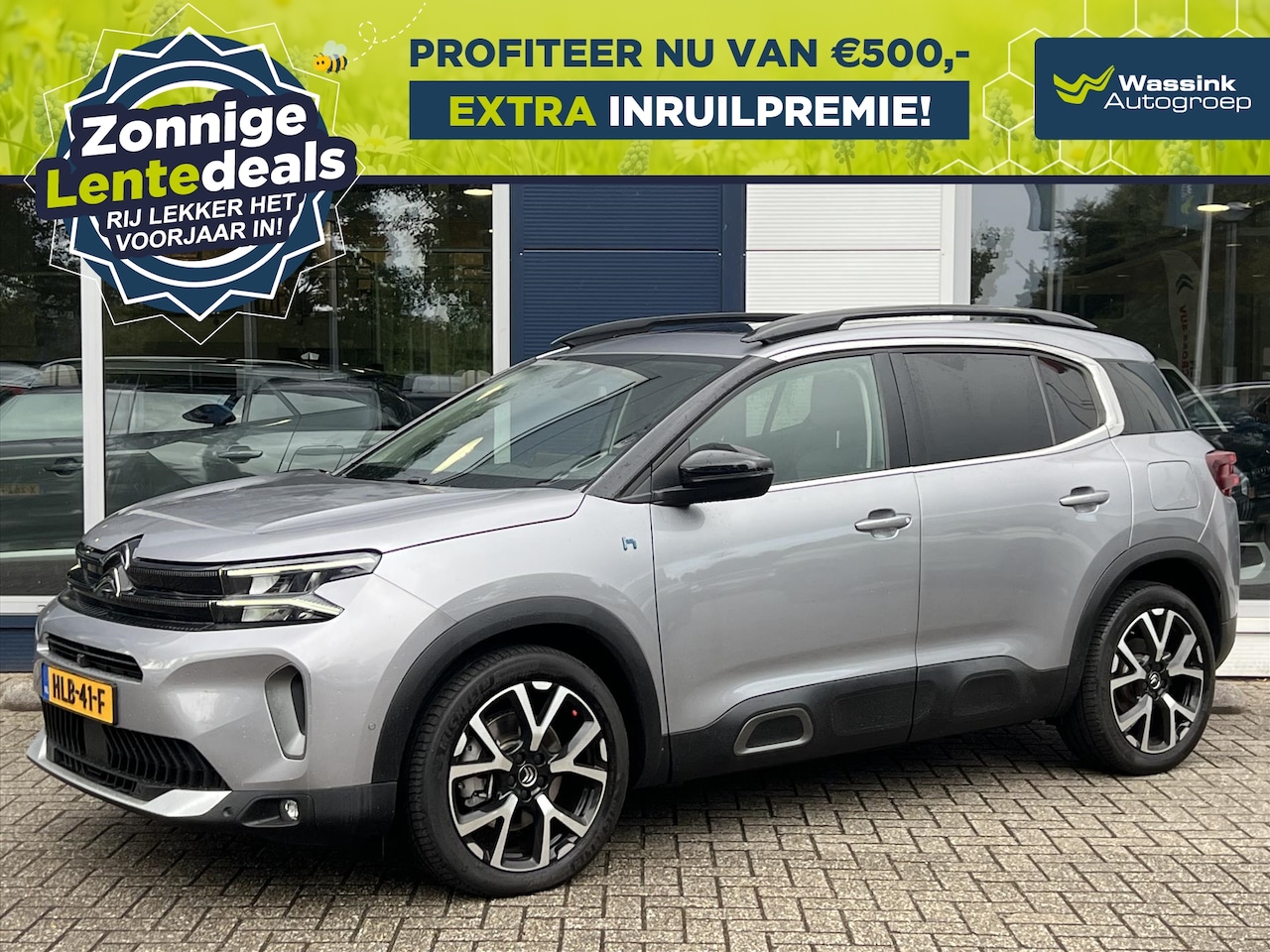 Citroën C5 Aircross - | LENTEDEALS | 1.6 PHEV 225pk AUT Business Plus | Panoramisch schuif- kanteldak | Stoelver - AutoWereld.nl