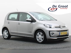 Volkswagen Up! - 1.0 BMT high up 5-Deurs, Leder/Stof, Airco, Cruise, Bluetooth, Radio, PDC, 15''