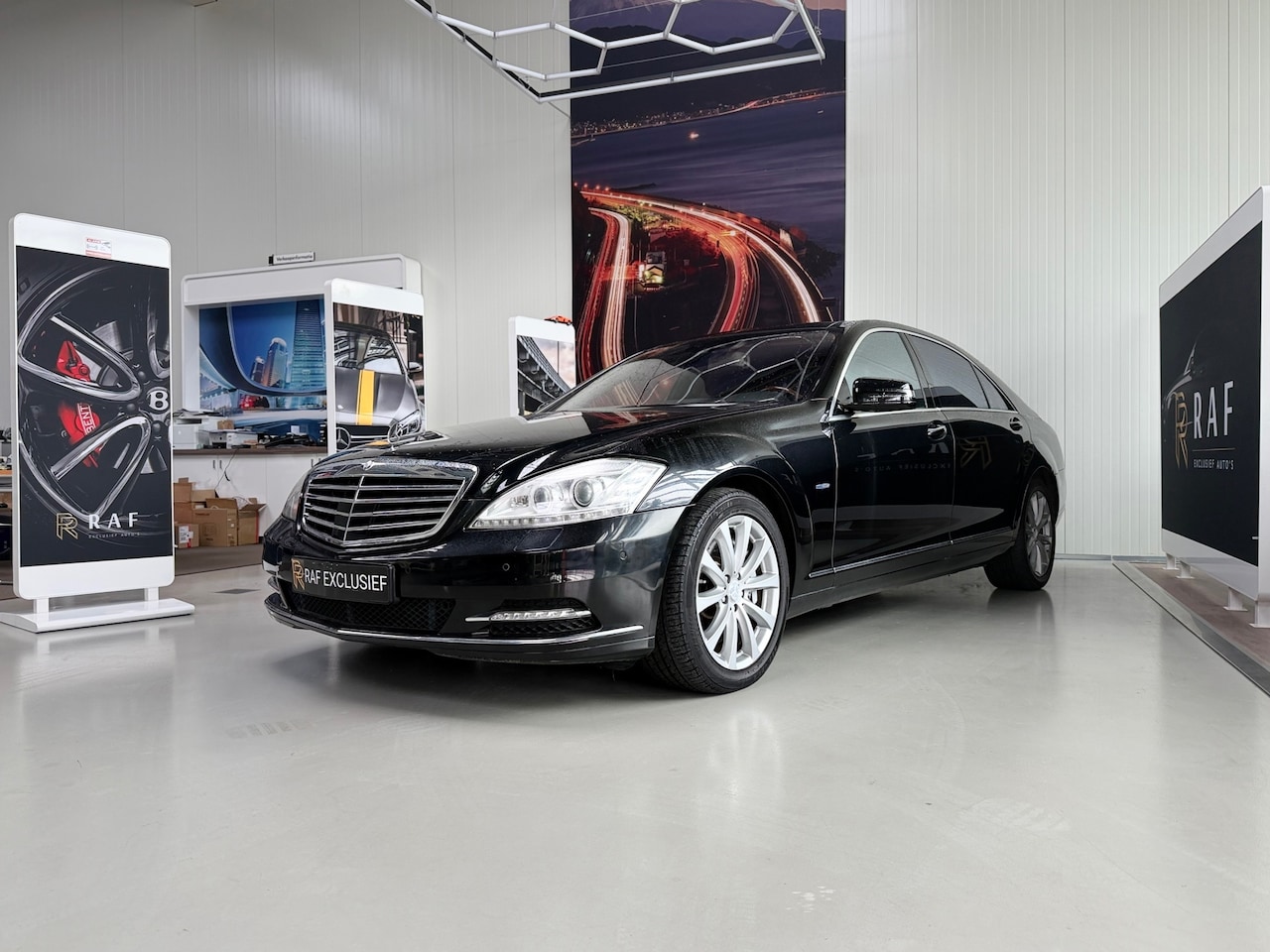 Mercedes-Benz S-klasse - 500 4-Matic Lang 500 4-Matic Lang,GEKOELDE STOELEN,verwarmdestoelen,volle auto. - AutoWereld.nl