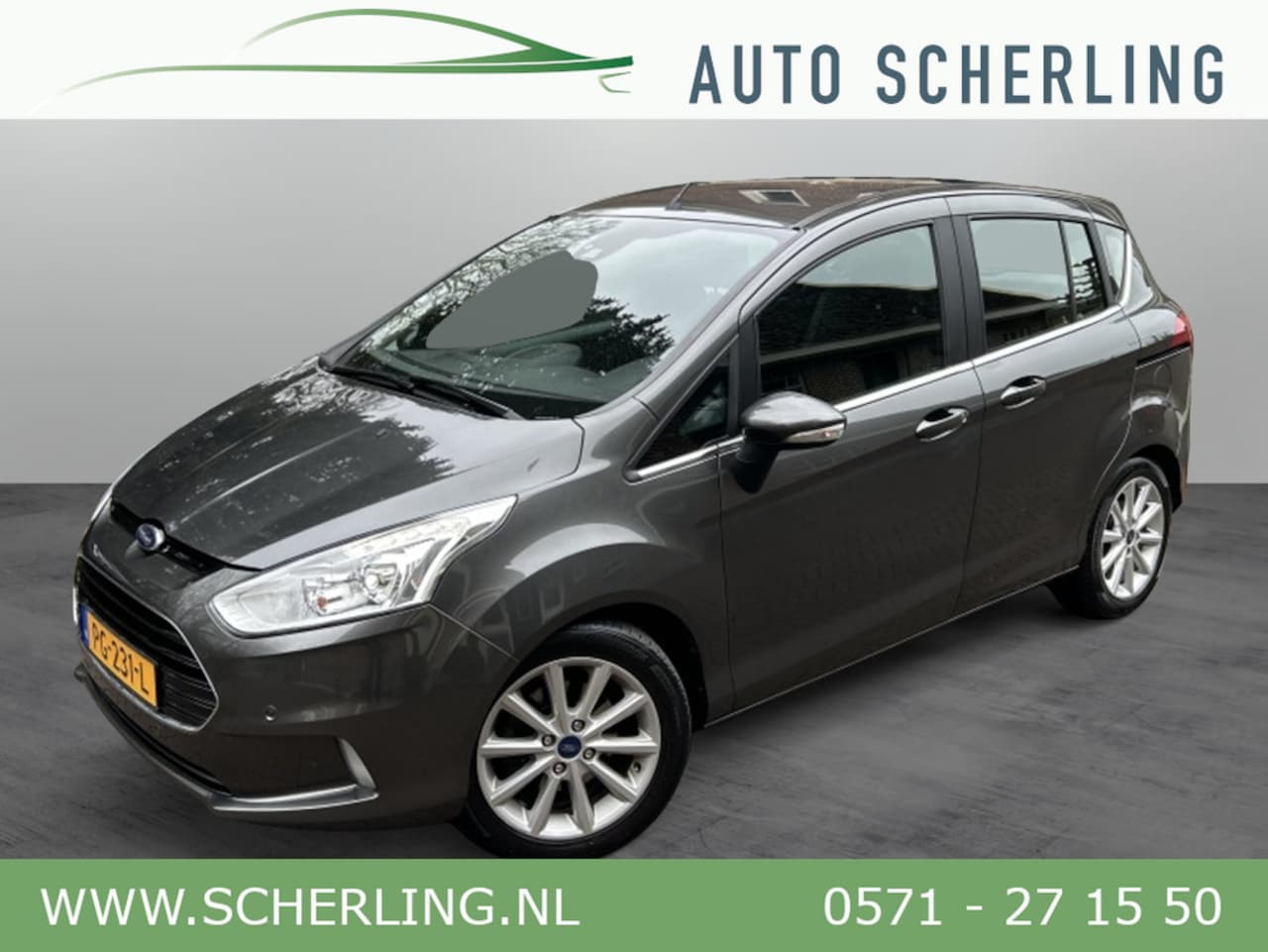 Ford B-Max - 1.0 Titanium Navi, Camera, PDC, Trekhaak, Dealeronderhouden - AutoWereld.nl