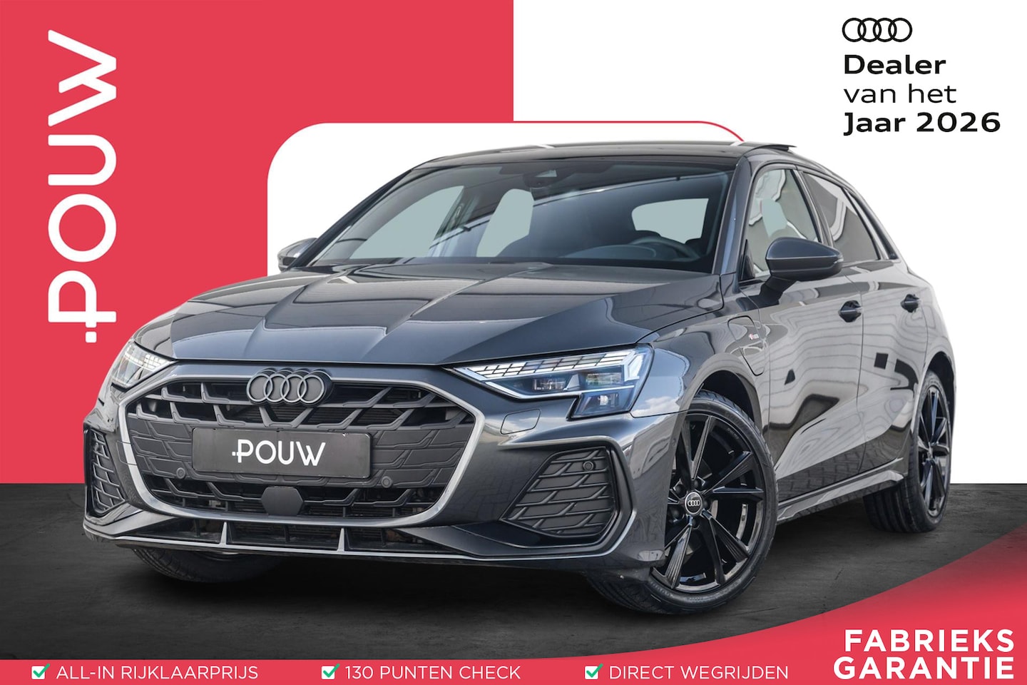 Audi A3 Sportback - 40 TFSIe 204pk S Edition | Panoramadak | 18" Velgen | Stoelverwarming - AutoWereld.nl