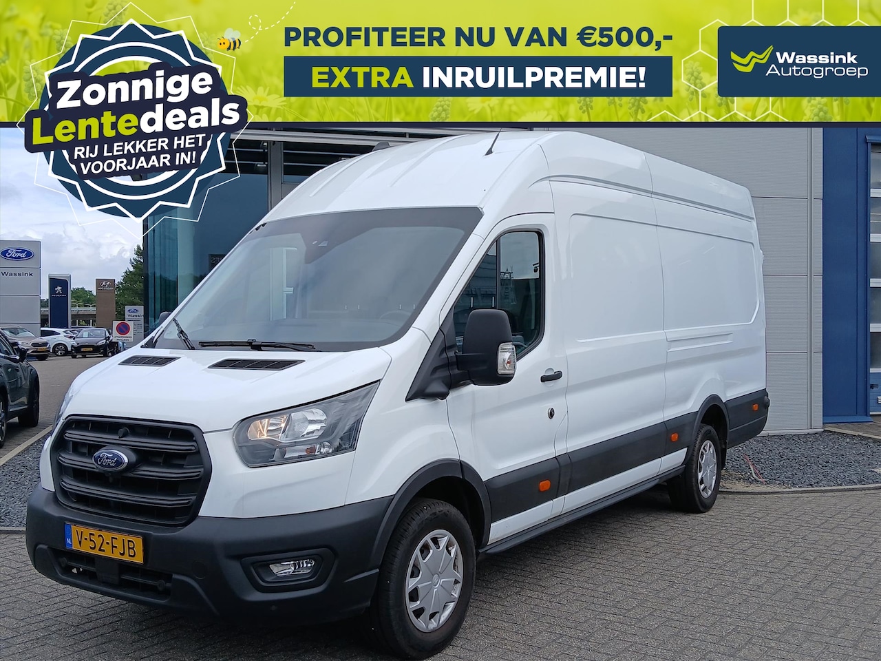 Ford Transit - GB 350 L4H3 TDCi 105pk RWD Trend | LENTEDEALS | Navigatie | Achteruitrij camera | - AutoWereld.nl