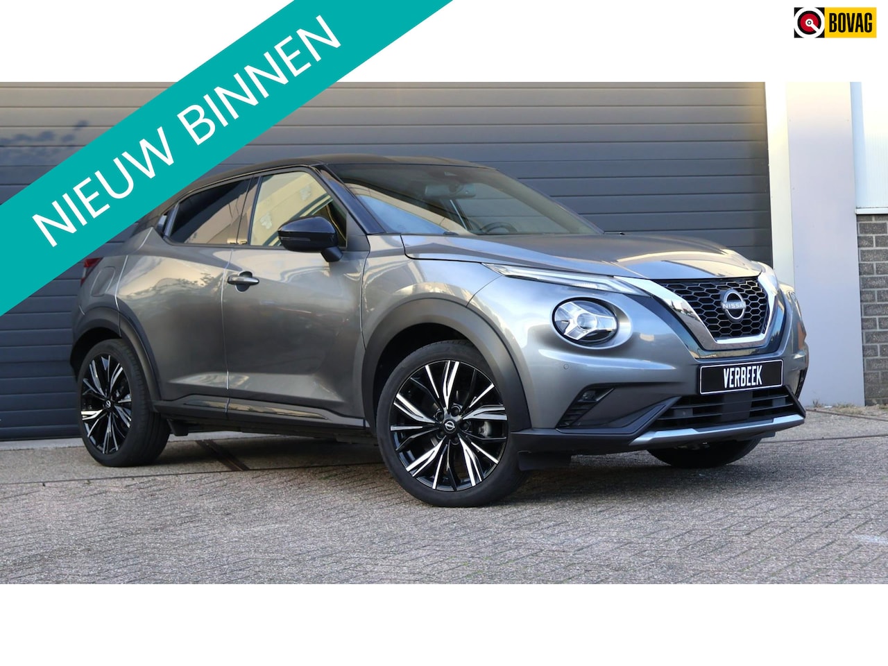 Nissan Juke - 1.0 DIG-T N-Design Luxe/Camera/Navi/Cruise/PDC/19inch - AutoWereld.nl