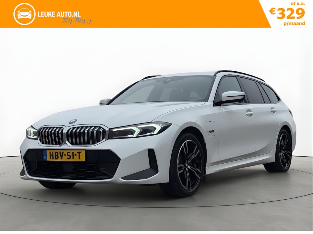 BMW 3-serie Touring - 330e 292PK M-Sport Shadow Laser Alcantara Camera - AutoWereld.nl
