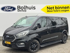 Ford Transit Custom - 320 2.0 TDCI L2H1 Platinum Edition AT DC Trekhaak | 100% dealer onderhouden | Leder | Tree