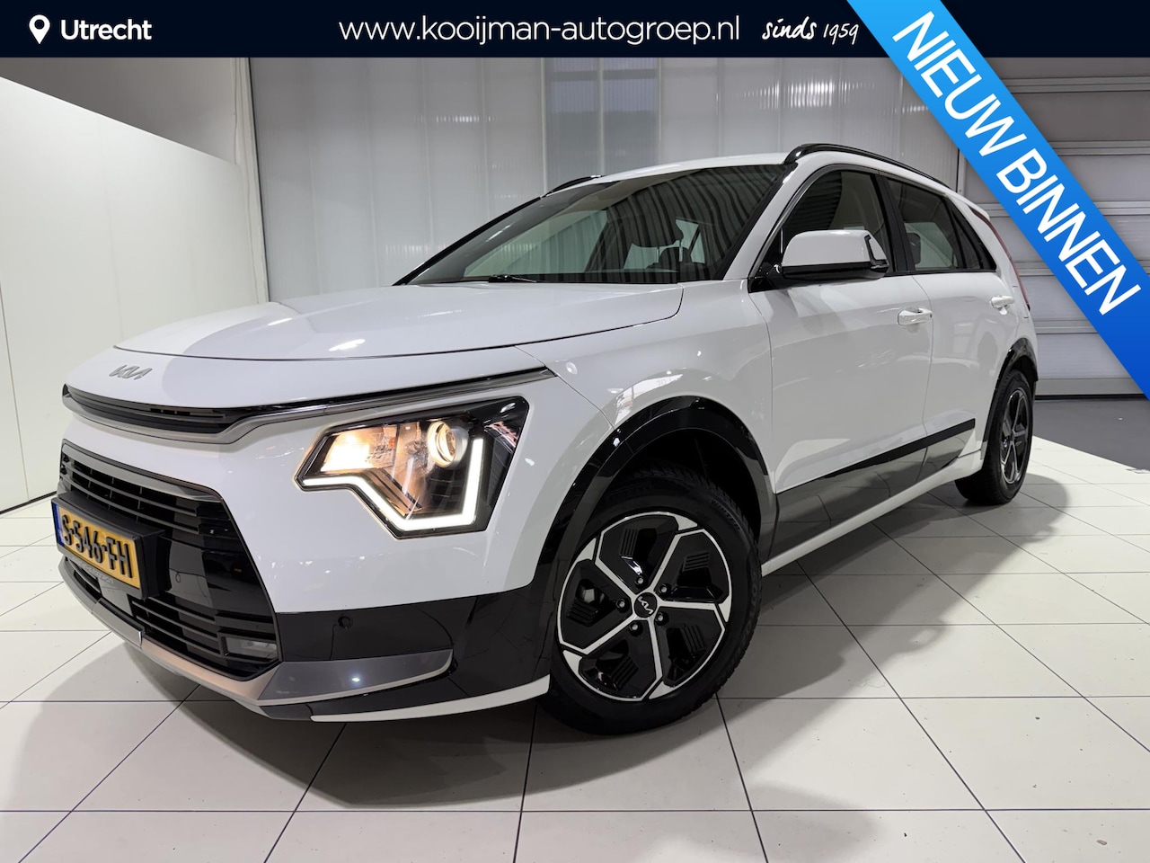 Kia Niro - 1.6 GDi Hybrid DynamicLine Trekhaak, Apple Carplay/Android Auto, Navigatie, Camera. - AutoWereld.nl