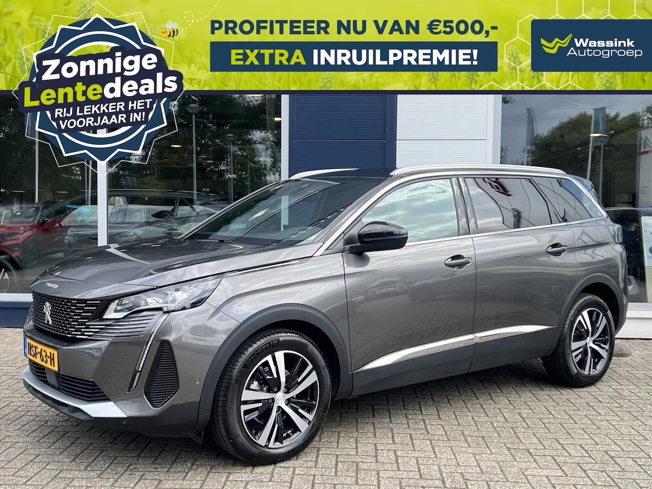 Peugeot 5008 - | LENTEDEALS | 1.2 Crossway GT 130pk Automaat | Stoelverwarming | Navigatie | Climate Cont - AutoWereld.nl