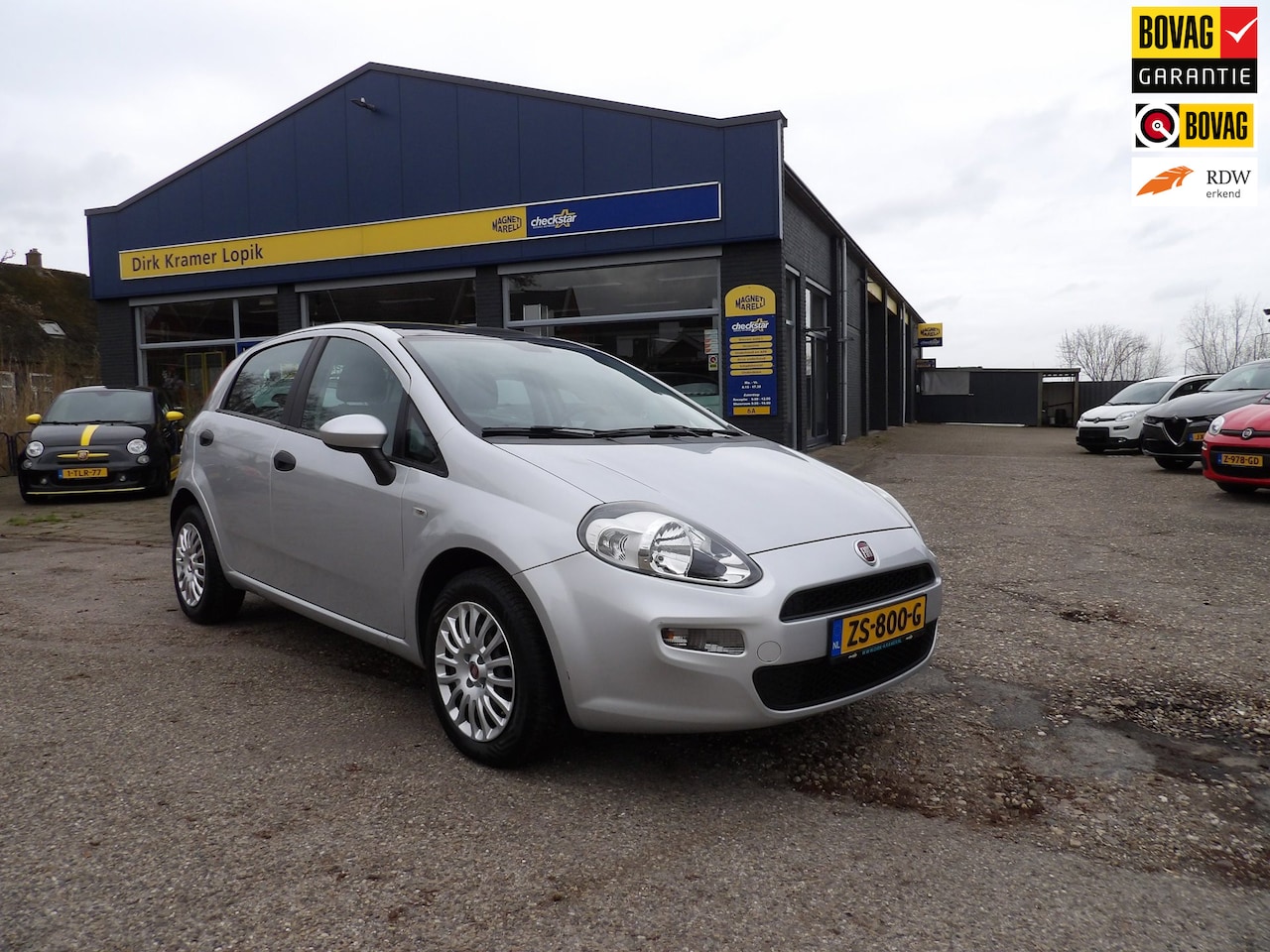 Fiat Punto Evo - 1.4 Street 5-drs / Open dak / Rijklaarprijs - AutoWereld.nl