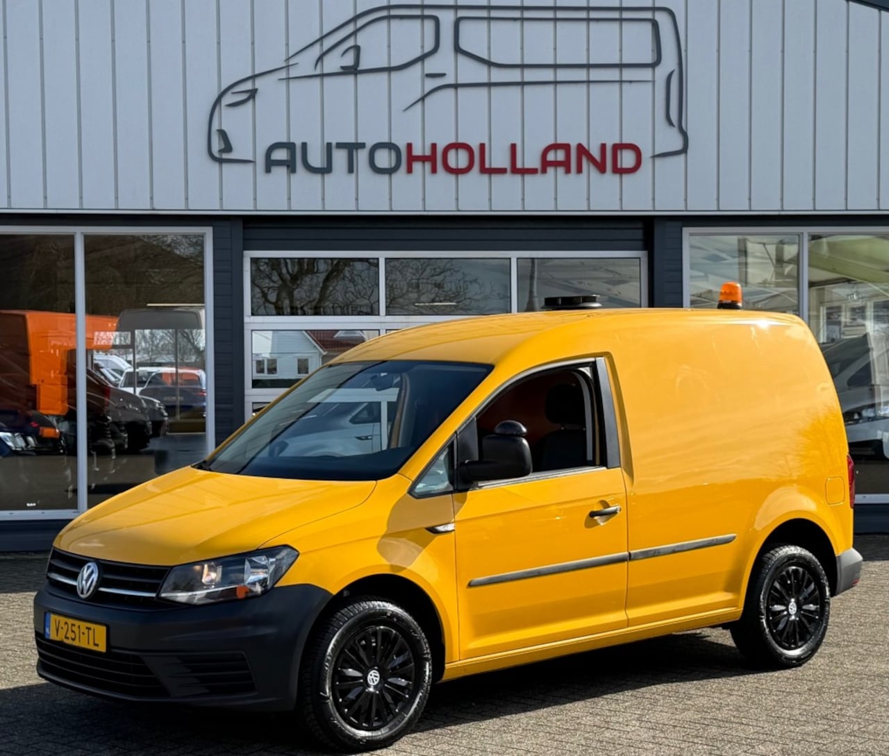 Volkswagen Caddy - 2.0 TDI 55KW 75PK EURO 6 AIRCO/ CRUISE CONTROL/ TREKHAAK/ ORIGINEEL AUDIO/ 100% DEALERONDE - AutoWereld.nl