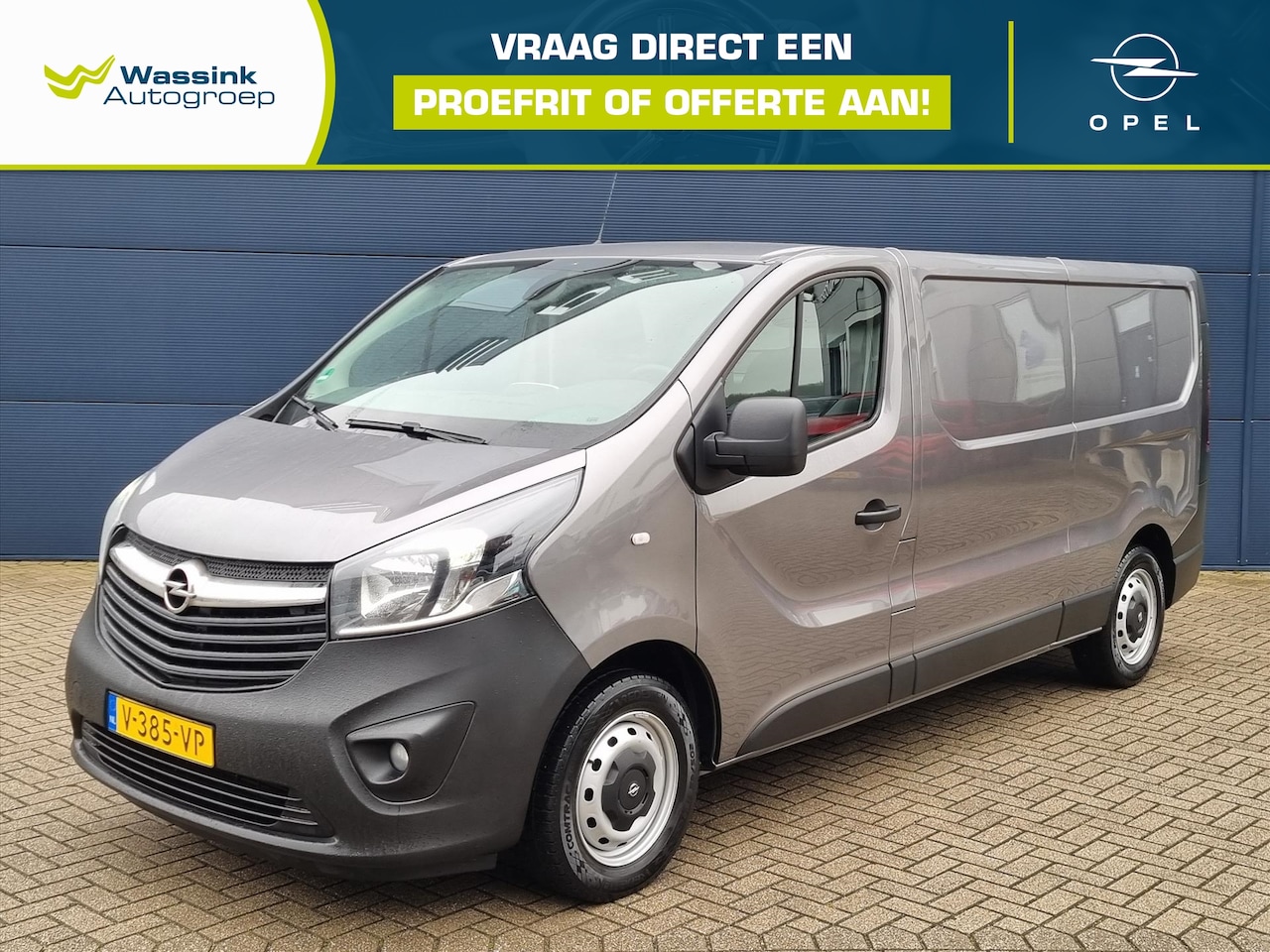Opel Vivaro - GB 1.6 CDTi BiTurbo 125pk L2H1 Sport | Camera | Navigatie | Airco | Cruise Control | - AutoWereld.nl