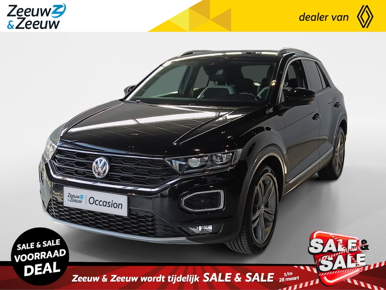 Volkswagen T-Roc - 1.5 TSI Sport Business R Stoelverwarming | Navigatie - AutoWereld.nl