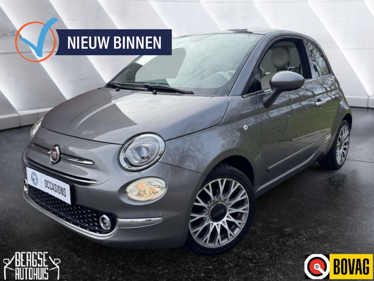 Fiat 500 - Pano Cruise Airco Lmv 1e Eigena Lounge - AutoWereld.nl