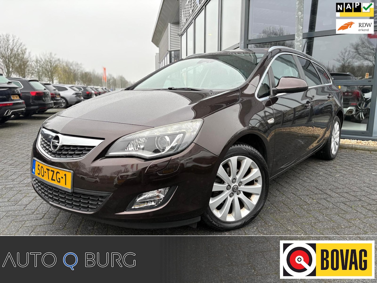 Opel Astra Sports Tourer - 1.4 Turbo Cosmo | Automaat | Trekhaak | Cruise | Airco | ORG NL | - AutoWereld.nl