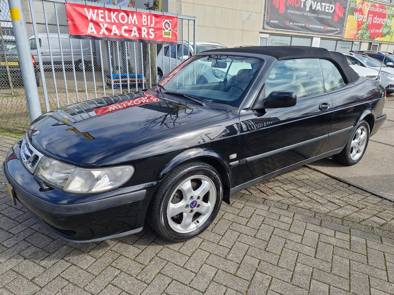 Saab 9-3 Cabrio - 2.0 TURBO ! MEENEEM PRIJS ! RIJD PERFECT ! - AutoWereld.nl