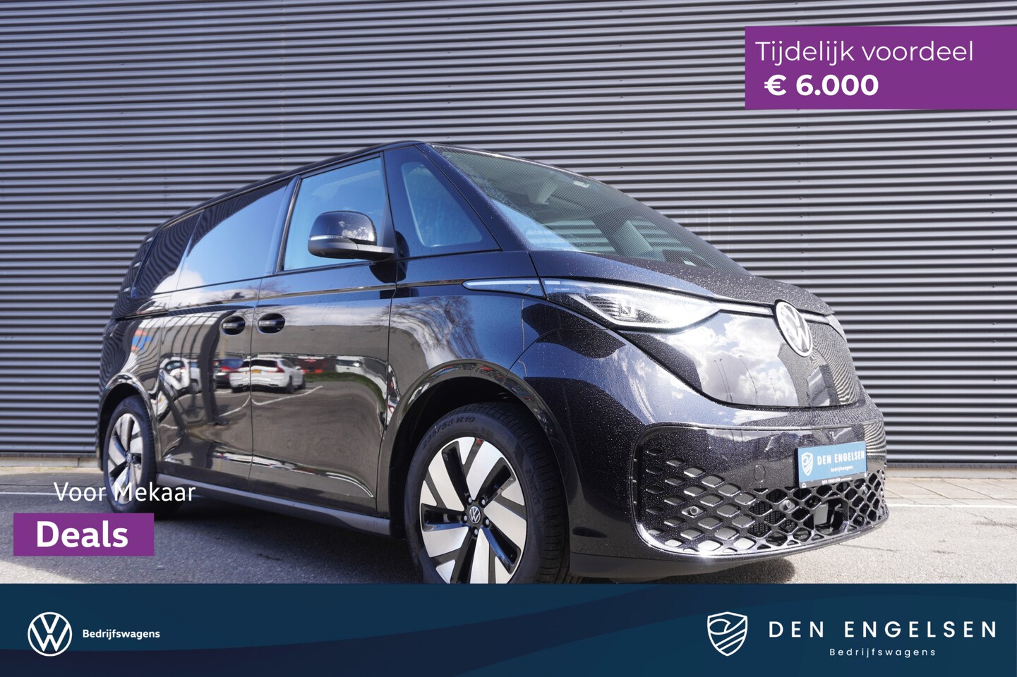 Volkswagen ID. Buzz Cargo - ID. Buzz Cargo 286 pk, Bulli Edition,  Achteruitrijcamera, Bijrijdersstoel, Navigatie, Ach - AutoWereld.nl