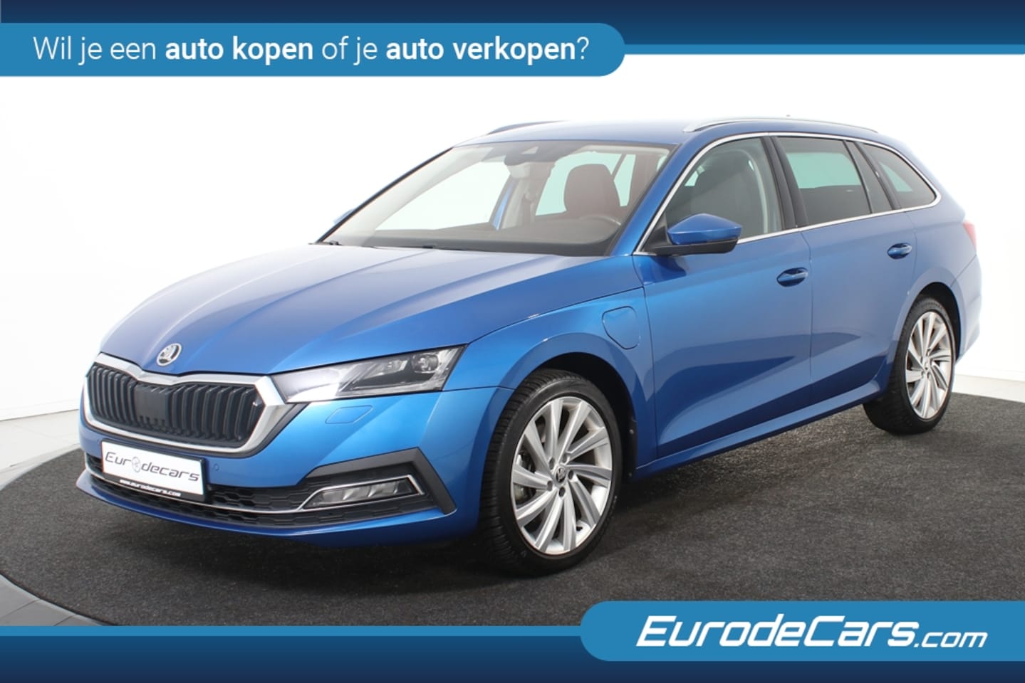 Skoda Octavia Combi - 1.4 TSI iV PHEV *1ste Eigenaar*Leer*Navigatie*Camera* - AutoWereld.nl