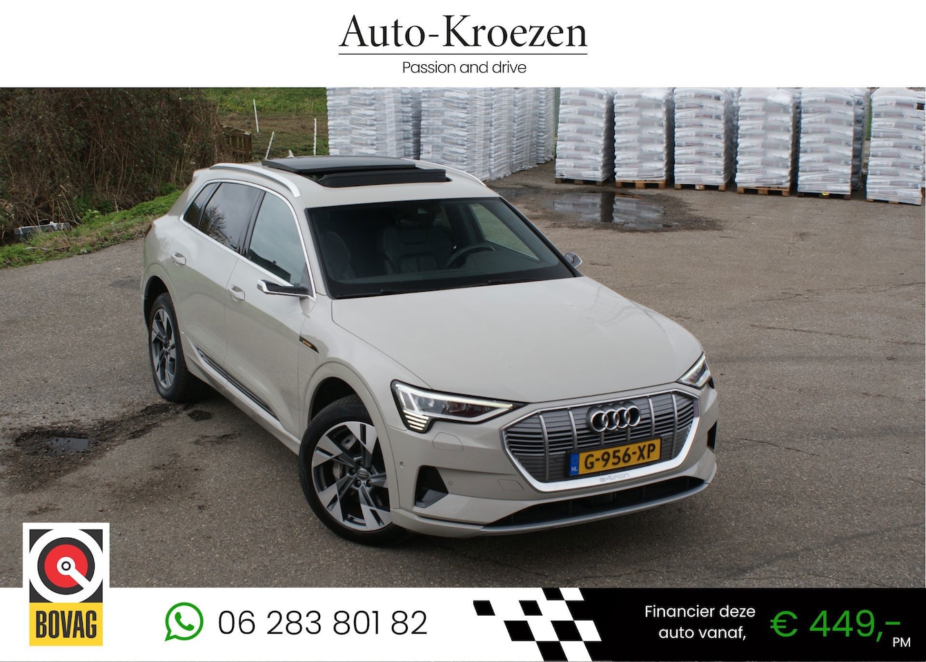 Audi e-tron - E-tron 55 quattro | 1e Eig | Nieuw Prijs 114K | B&O | Pano | Incl BTW | - AutoWereld.nl