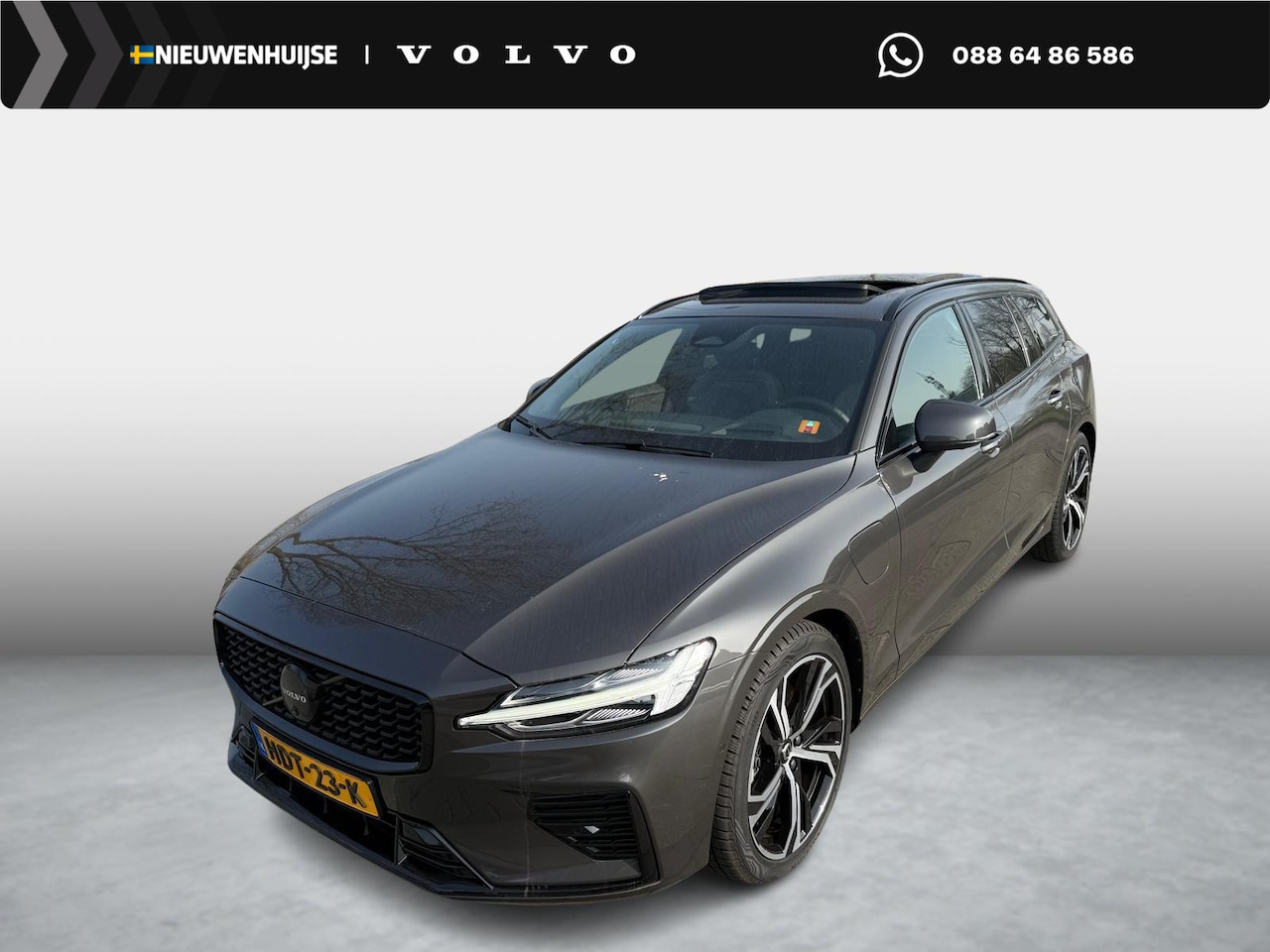 Volvo V60 - 2.0 T6 Plug-in hybrid AWD Plus Dark - AutoWereld.nl