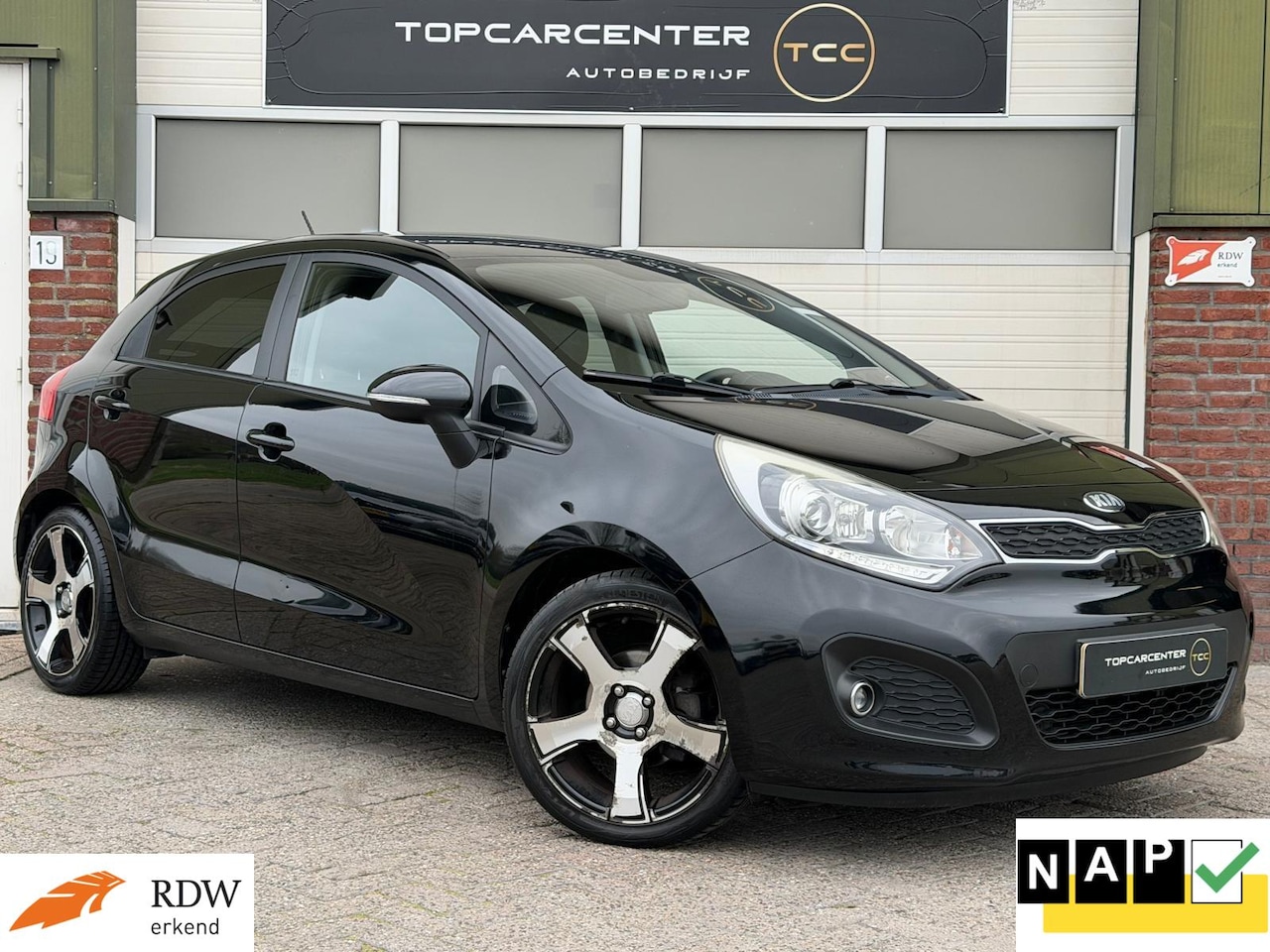 Kia Rio - 1.2 CVVT Plus Pack/AIRCO/5DRS/BLUETH/CRUISE/APK/NAP - AutoWereld.nl