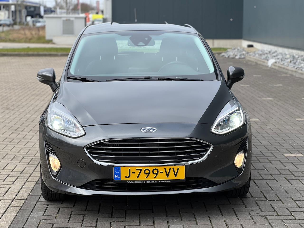 Ford Fiesta - 1.0 EcoBoost Titanium Carplay,1e eigenaar, Dealer onderhouden, parkeersensoren achter, Led - AutoWereld.nl