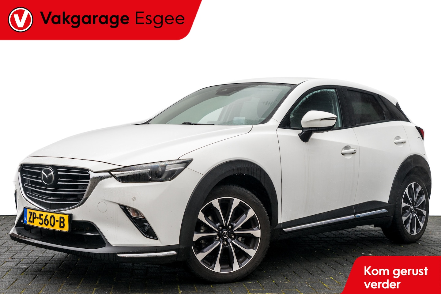 Mazda CX-3 - 2.0 122 PK SkyActiv-G 120 GT-M | Zwart Leer | 2 e Eign | Automaat | Ned Auto | 29DKM | Tre - AutoWereld.nl