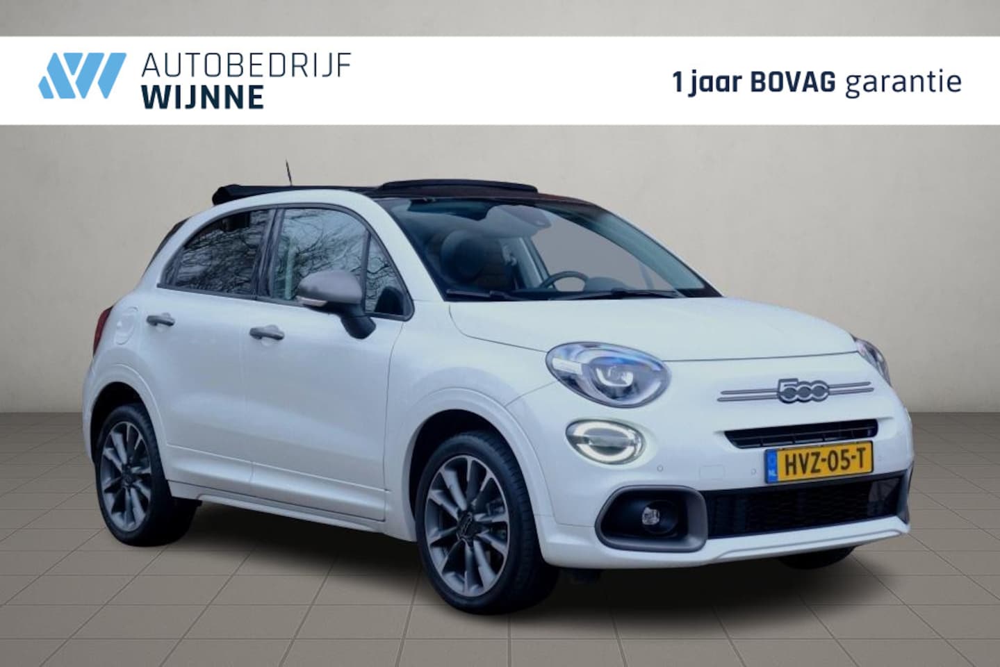 Fiat 500 X - 1.5 Hybrid 130pk DCT7 Sport Cabrio | Navi | App Connect | Climate | Camera | Blind Spot | - AutoWereld.nl