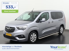 Opel Combo Tour - 1.2 Turbo L2H1 Edition 7 Persoons | All-in 533, - Private Lease | Direct uit voorraad