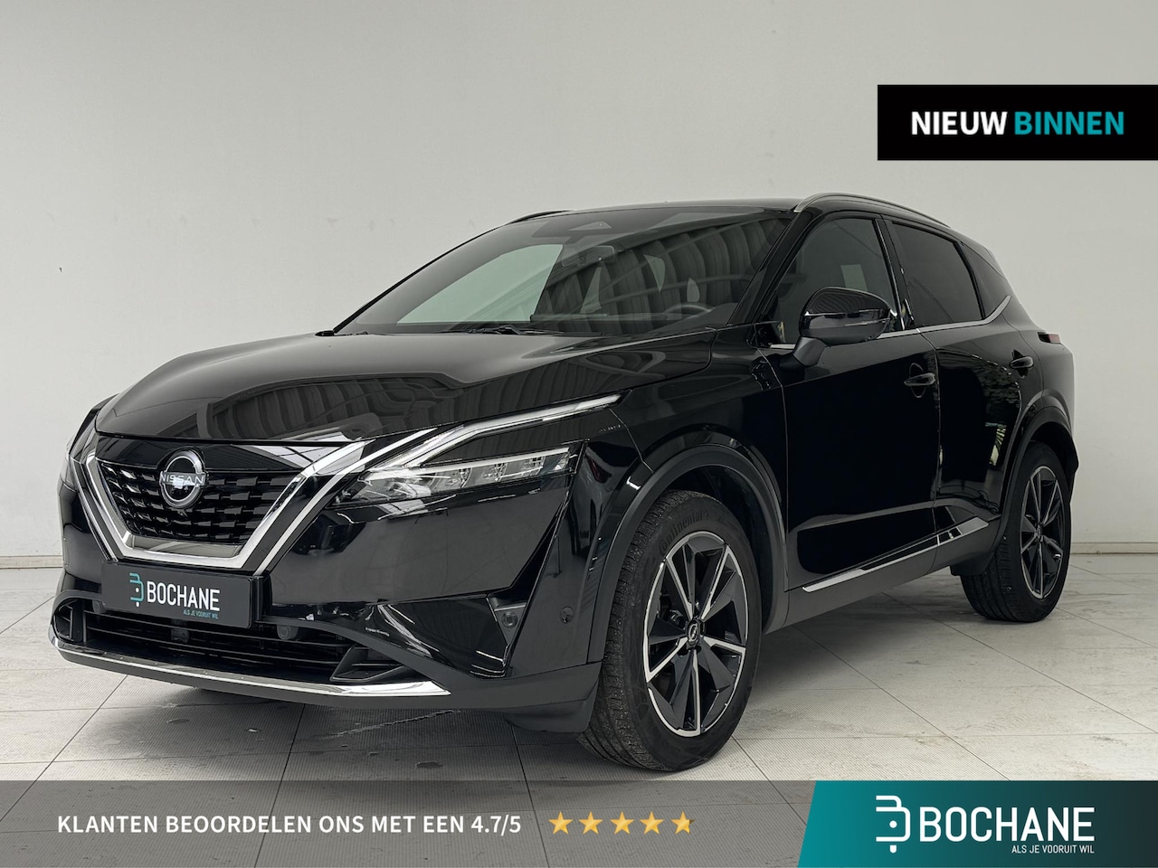 Nissan Qashqai - 1.5 e-Power Tekna | Panoramadak  | Stoelverwarming | 360° Camera | Adaptive Cruise Control - AutoWereld.nl