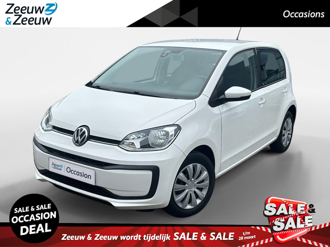 Volkswagen Up! - 1.0 BMT move up! | Cruise Control | Airco | App-Connect | Bluetooth | 12 maanden garantie! - AutoWereld.nl