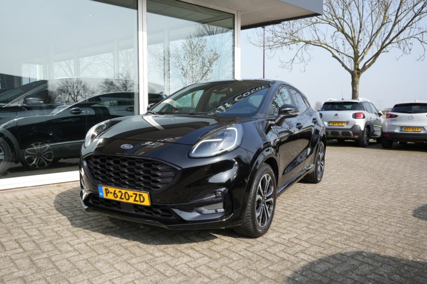Ford Puma - 1.0 EB HYB. ST-LINE/ ALL IN PRIJS, NAVI,Camera,Winterpack-, Trekhaak afneembaar - AutoWereld.nl