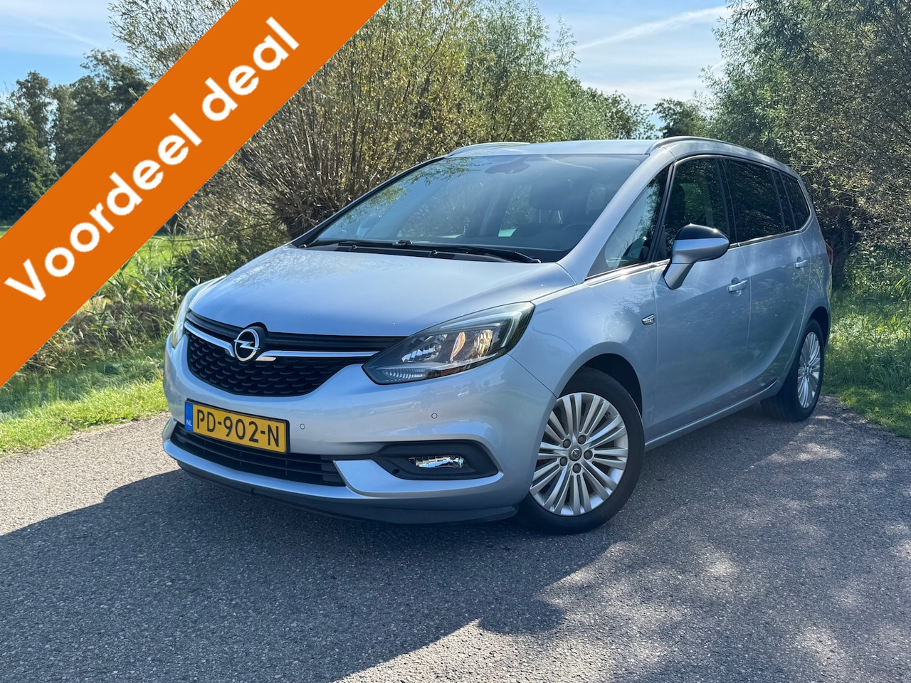 Opel Zafira - 1.4 Turbo Online Edition 7persoons / Navi / Clima / PDC / LMV / Cruise Control / Nieuwe AP - AutoWereld.nl