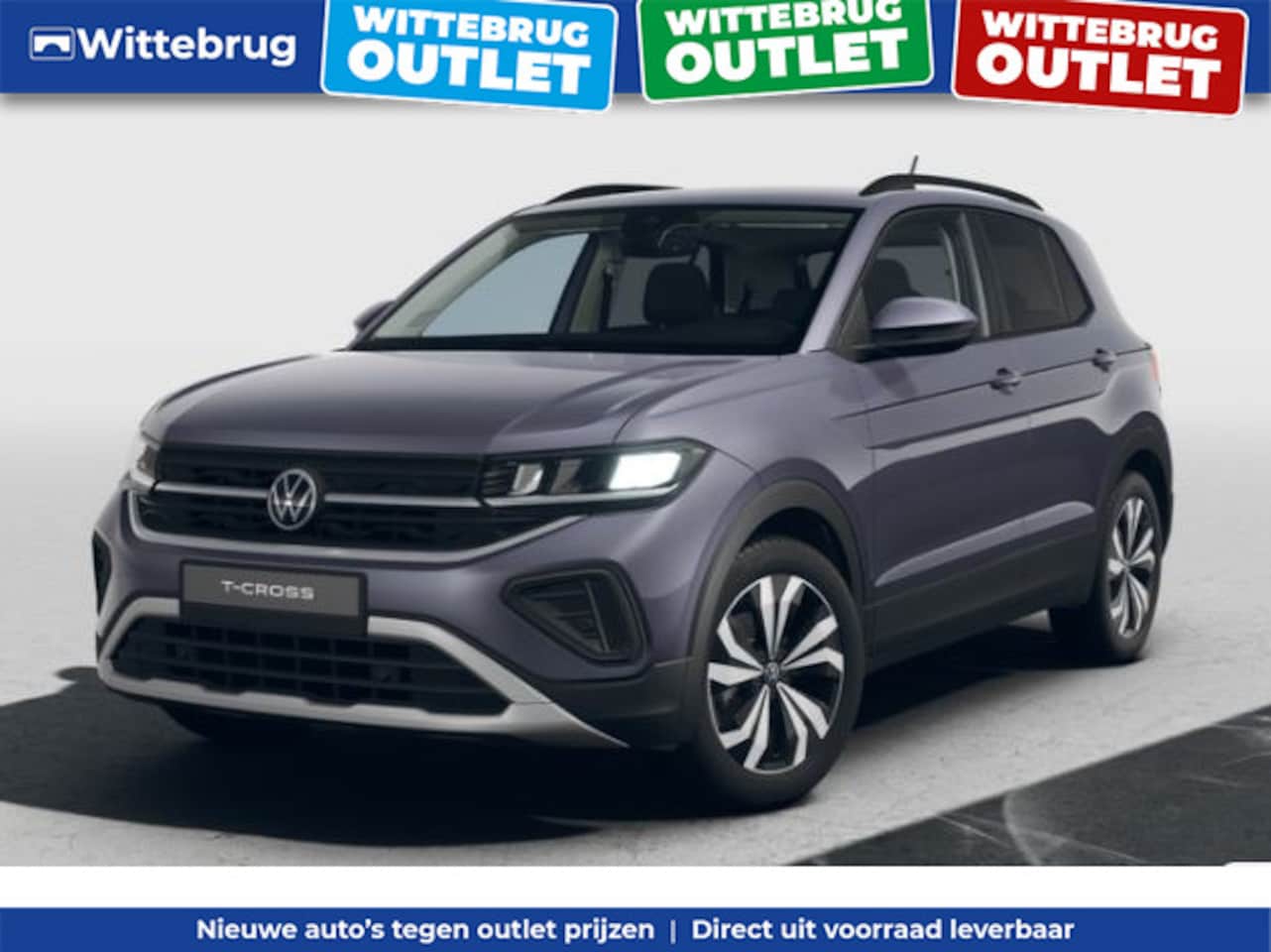 Volkswagen T-Cross - 1.0 TSI Life Edition !!!Profiteer ook van 4.000 EURO inruilpremie!!! - AutoWereld.nl