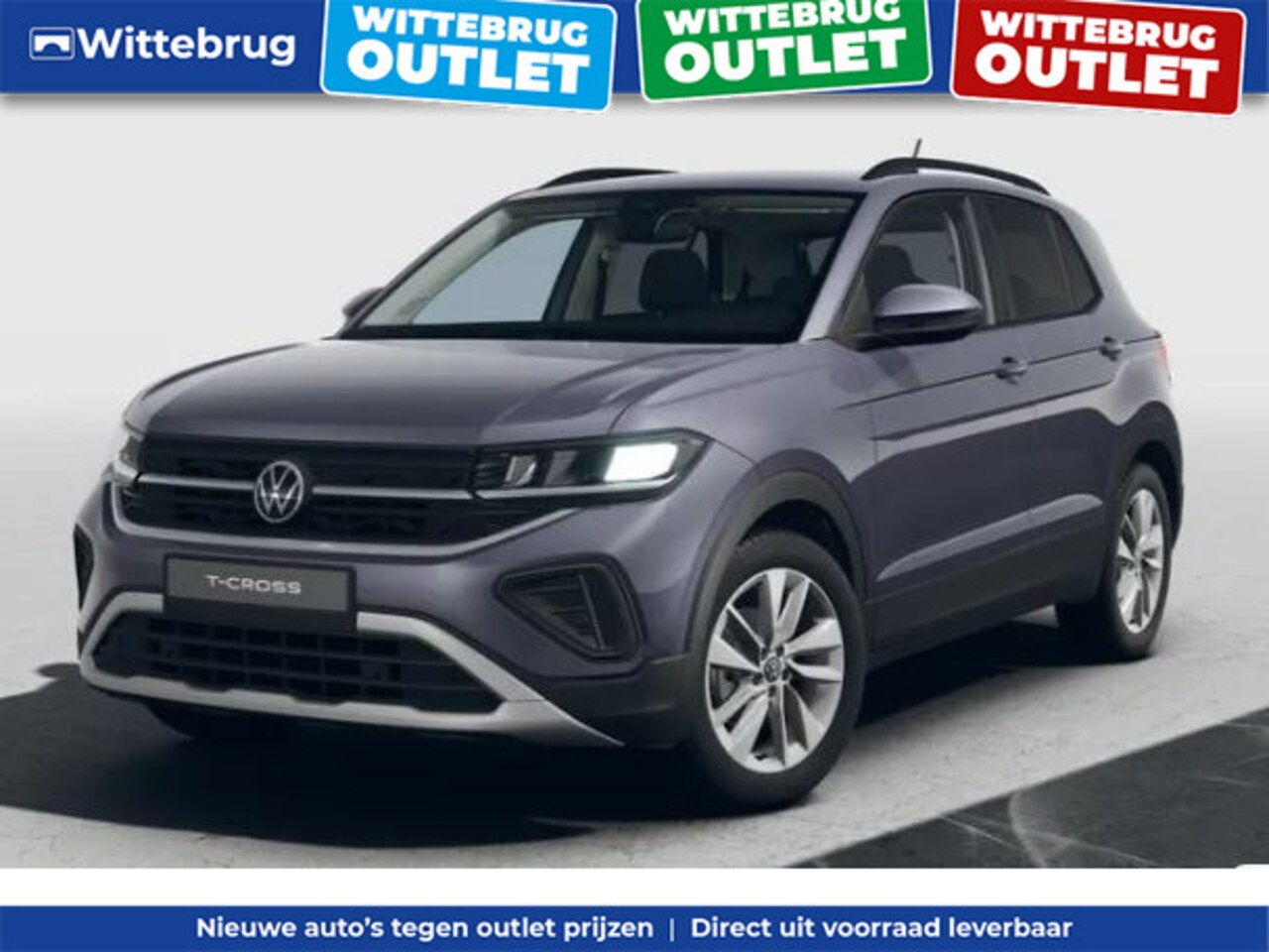 Volkswagen T-Cross - 1.0 TSI Life Edition !!!Profiteer ook van 4.000 EURO inruilpremie!!! - AutoWereld.nl