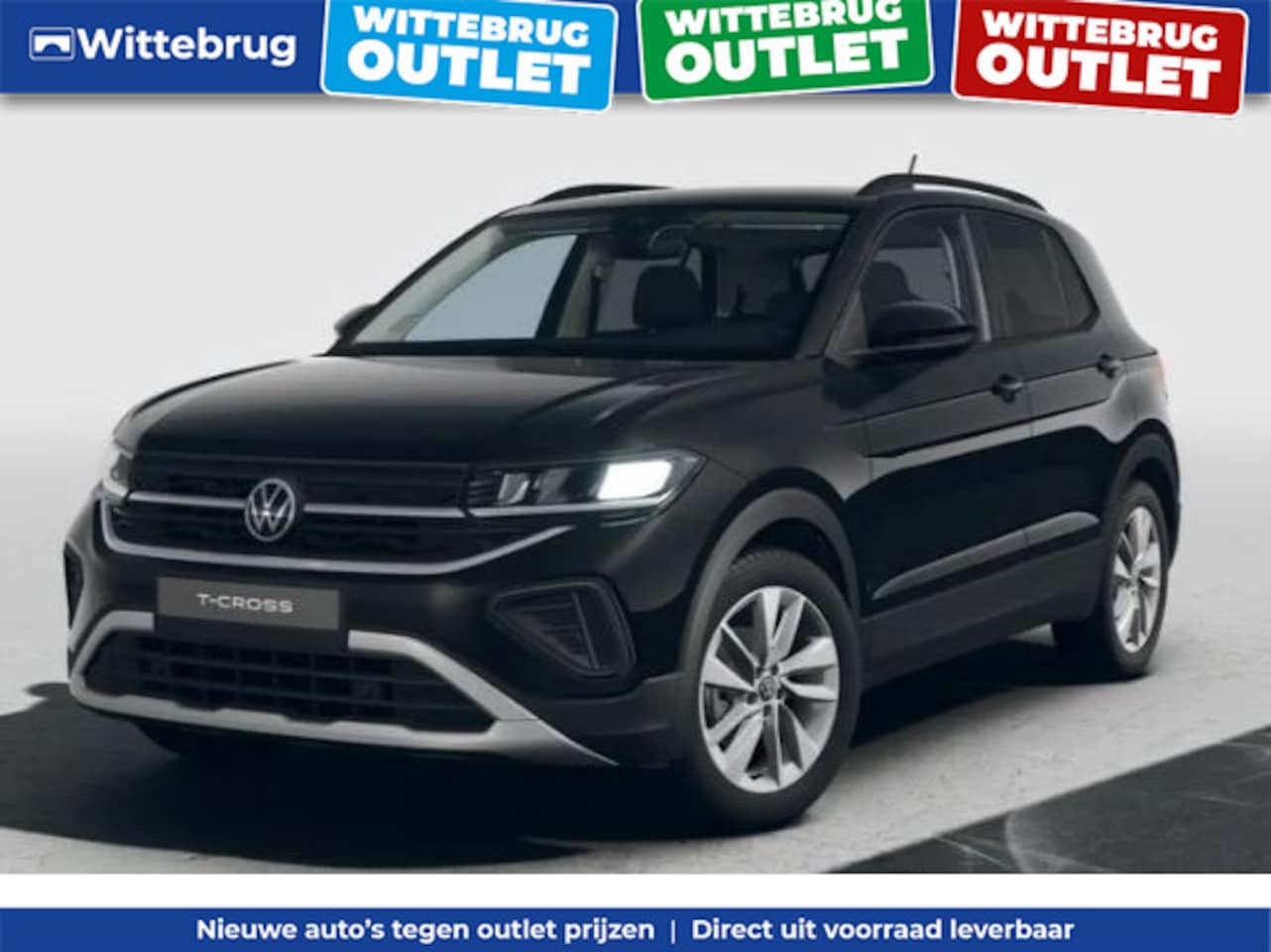 Volkswagen T-Cross - 1.0 TSI Life Edition !!!Profiteer ook van 4.000 EURO inruilpremie!!! - AutoWereld.nl