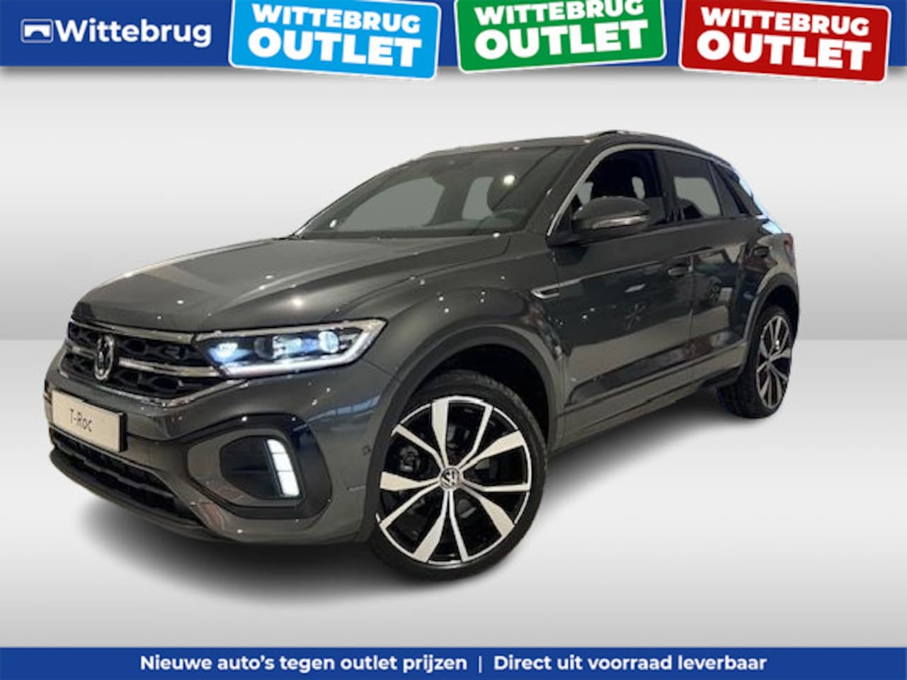 Volkswagen T-Roc - 1.5 TSI R-Line Edition !!!Profiteer ook van 4.000 EURO inruilpremie!!! Wittebrug inruilwek - AutoWereld.nl