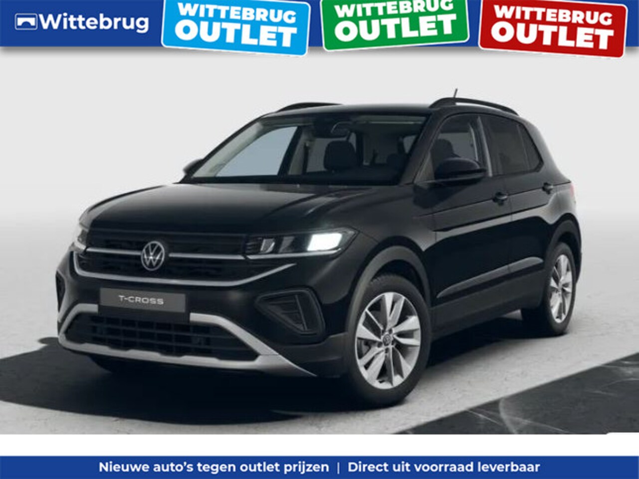 Volkswagen T-Cross - 1.0 TSI Life Edition !!!Profiteer ook van 4.000 EURO inruilpremie!!! - AutoWereld.nl