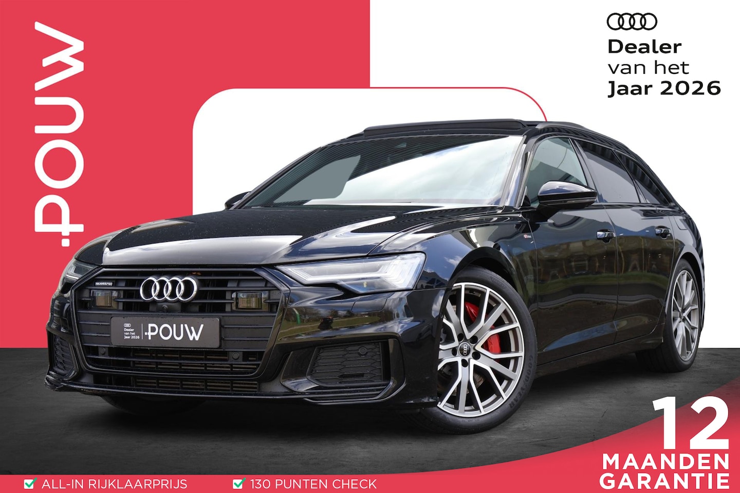 Audi A6 Avant - 55 TFSIe 367pk quattro Pro Line S Competition | Panoramadak | Head-up Display | Stuurverwa - AutoWereld.nl