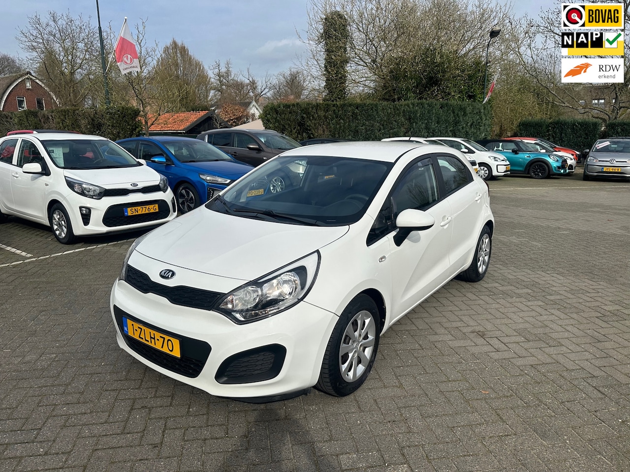 Kia Rio - 1.2 CVVT ComfortLine 1.2 CVVT ComfortLine , airco , 131.000 km NAP - AutoWereld.nl