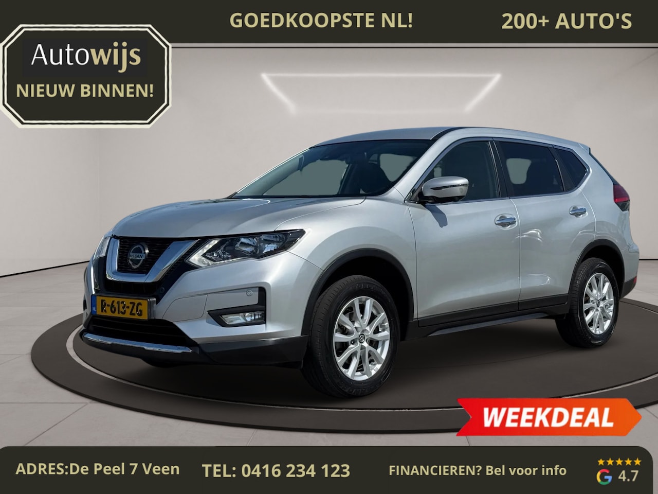 Nissan X-Trail - 1.3 DIG-T Acenta|159PK|Automaat|360Cam|Clima - AutoWereld.nl